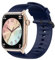Lamshaw Bracelet Compatible avec ICE-Watch ICE smart 2.0 1.96'' Pouces Watch Bracelet,Bande de Remplacement en Silicone Compatibles avec ICE smart 2.0 (Bleu)