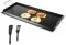VEVOR Parrilla de Acero al Carbono Universal Rectangular 812 x 310 mm con Superficie Plana, Plancha de Gas para Barbacoa, Teppanyaki, Utensilios Cocina Familiares Portátiles con Asa, para Cocción