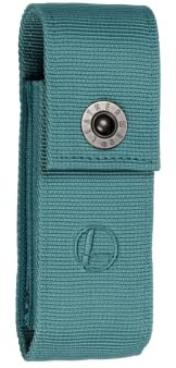 Leatherman Funda de Nylon, Turquesa, Grande | Para Charge, Crunch, Rebar, Rev, Skeletool, Wave & Wingman