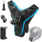 DWFEYOI Support Casque Moto Attache Casque,CaméRa D'Action Support Casque,Support de Menton pour Casque,Moto Fixation du Menton,Support pour Caméra d'action de Menton