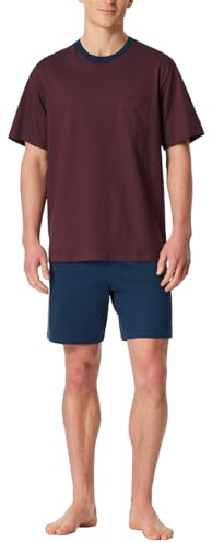Schiesser Herren Schlafanzug kurz Rundhals - Nightwear Set