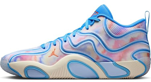 Nike Men's Jordan Tatum 3 Basketball Shoes, University Blue/Camellia/Pale, 9