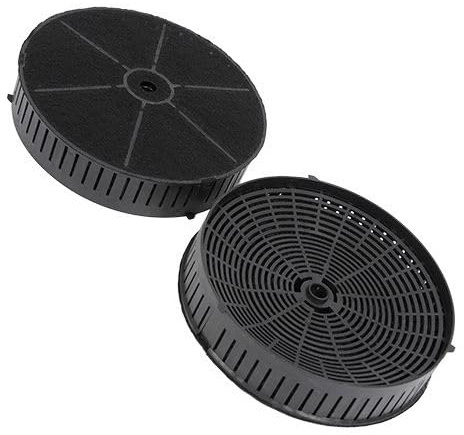 Franza 2 Filtri per cappa a carboni attivi Originali per Electrolux Rex Elica Whirlpool 4055171138 C00385095 484000008824 Ø 175 mm. - FK163