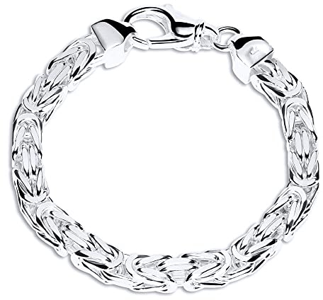 Königsarmband 7,5mm 925er Sterlingsilber von JEWLIX - Länge frei wählbar KA0075