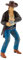 Bullyland 80682 - Spielfigur, Cowboy mit Revolver, ca. 9,8 cm