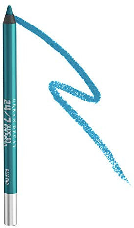 Urban Decay 24/7 Glide-On Eye Pencil, Eyeliner with Waterproof Colours, Vegan Formula*, Shade: Deep End, 1.2g