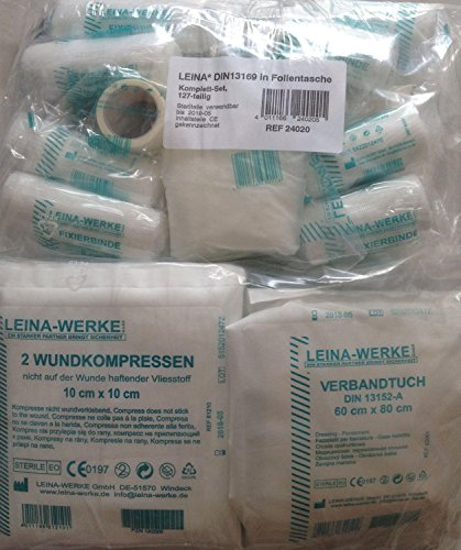 LEINA-WERKE REF 24020 Erste-Hilfe-Nachfllpack DIN 13169 in Folientasche