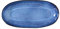 Bloomingville Sandrine Servierplatte aus Steingut in der Farbe Blau, Maße: 34cm x 16cm, 17902747