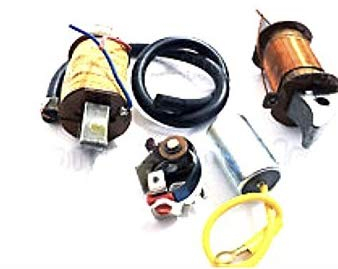 KIT COMPLETO PUNTE PUNTINE CONDENSATORE BOBINA INTERNA AT LUCE VESPA 50 TUTTE