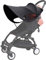 Universalgröße Sonnenschutz für Kinderwagen - Baby Sonnenverdeck für Buggy & Sportwagen|Blockiert bis zu 99% UV UPF50+|Sonnendach und hilft Babys zu schlafen (Aktualisierte Version)