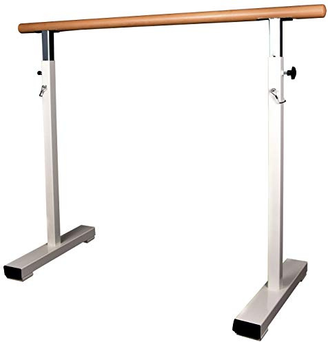 Mobile freistehende Ballettstange aus Holz, höhenverstellbar 10 kg - 150 cm
