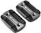 Couvercle de réservoir de liquide de frein de moto 2 pièces pour XMAX300 X-MAX 250 2018-2021 TECH MAX XMAX 125 2022 (gris)