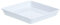 Soucoupe carrée Durable de Pot de Fleur, palettes de récipient de Plante de Jardin, Plateau de planteur d'intérieur et extérieur(15 x 15cm,White)