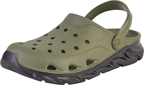 Coqui Cody Sport Clogs Off Road Classic Pantoletten Freizeit Pantoffeln Gartenschuhe für Herren (Army Green/Black, eu_Footwear_Size_System, Adult, Men, Numeric, medium, Numeric_41)
