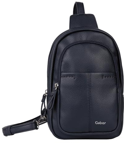 Gabor bags Lenea Damen Handtasche Sling Bag Rucksack, 5 L Blau