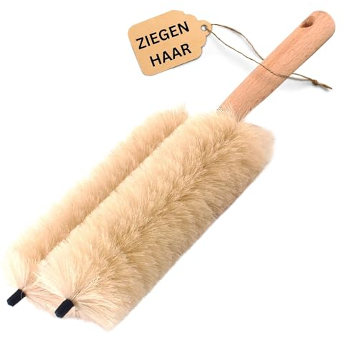Novaliv Heizkörperbürste Rippenheizkörper Heizungsbürste Heizkörper Reinigungsbürste 29x8x5cm IDEAL als Heizung Reinigungsbürste Rippen 2-Fach Gabel Heizkörper-Staubwedel dustoff