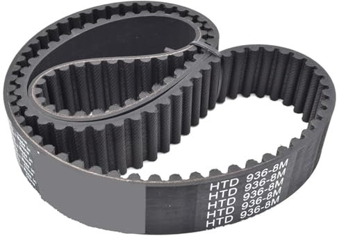 GHJ567RE for HTD 8M zahnriemen Lp = 856 864 872 880 888 896 904 912 920 928 936 944 952 960 968 976 Breite 15-50mm Gummi HTD8M Gürtel Schleife(936-8M-(117 Teeth),2PCS_20MM)