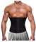 GOOPEEG Bauchweggürtel Stretch Hose Herren Taillentrainer Schweiß Sauna Anzug Fitness Bauchkorsett Rückenstützgürtel Bauchweg Mieder(XL)