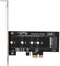 PCIE-zu-M2 Konverter Adapter Board für M-Key NVME-Solid-Laufwerke 2280 M.2 SSD-Nutzer Metallschacht Montage