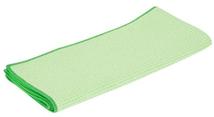 Greenspeed Heavy Duty XL Microfibre Cloth Green, 52x62 cm, Single | Machine washable towel offers professional-grade absorption, trapping dust and liquid, supplied as a single pack.