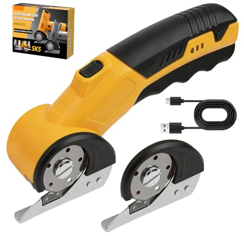 Ciseaux Électriques Tissu Couture, Ciseaux électriques Sans Fil,Ciseaux Electrique Cutter, Ciseaux Electrique Tissu Couture