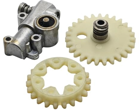 DORFEY Pompa dell'olio adatta for motosega S-t-i-H=L MS380 MS381 038 038AV 038 Super 048 028 Ingranaggio a vite senza fine Ruota dentata ...
