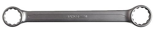 Bahco 4M-17-19 Double Flat Ring Wrench, Silver, 17/19 mm