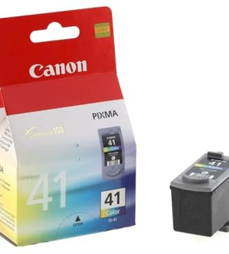 Canon Tintenpatrone CL-41 Farbtinte - C/M/Y 12 ml - Original für Tintenstrahldrucker Multipack XXL