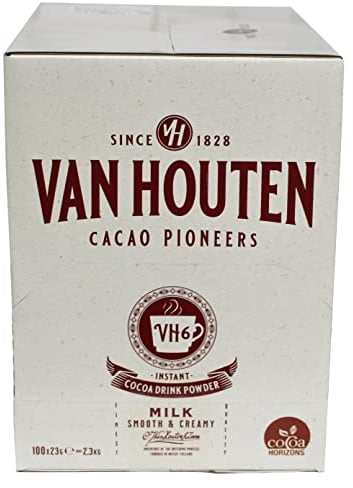 Boite de 100 dosettes chocolat V.HOUTEN 03014