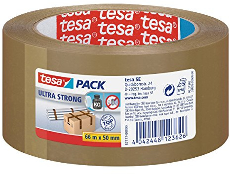 Tesa Klebeband ultra strong, 50mm x 66m, br, 6 Stk