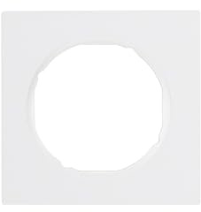 Hager R.3 – Rahmen R3 1 Element weiß Polar Glanz