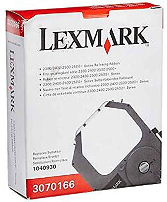 Lexmark 3070166 Ribbon Patrone, schwarz