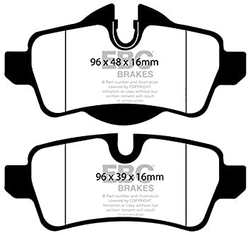 EBC Brakes DP31931C Red stuff Brake Pads