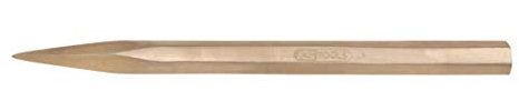 KS Tools 963.2493 - Pointerolle - 400mm, Ø 14mm - Gamme BRONZEplus - Antidéflagrant - Alliage Aluminium-Bronze