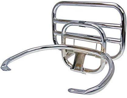 Top Case Träger/Gepäckträger klappbar Chrom für Vespa GT, GTS