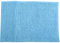 MSV Badteppich Badvorleger Duschvorleger Chenille Hochflor Badematte 60x90 cm – Hellblau