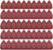 SATC Mouse Sander Pads 50-Piece 60/80/120/150/220 Grits Mouse Sanding Pads Detail Sander Pads Hook and Loop Mouse Sanding Sheets 12 Holes Sandpaper for Mouse Sander