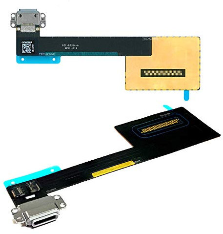 TechZone Black Charging Port Dock Flex Cable Connector for iPad Pro 9.7 2016 A1673 A1674 A1675