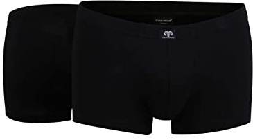 Ceceba Herren Boxershorts, 2er Pack - Konvex, Unterwäsche, Logo, einfarbig
