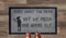 Sorry About The Mess We Freed Our House Elf Harry Potter Fans Coir Synthetic Nylon Light Grey Brown Cream Door Mat Gift (Light Grey (Indoor))