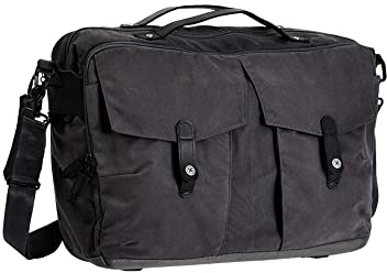 Vertx Unisex-Adult Ardennes Mens Tactical Briefcase with Shoulder Strap Messenger Laptop Gear Bag for Work, Travel, Canvas, Valet Ash Grey, One Size