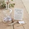 Gästebuch-Alternative Message in a Bottle Glas-Flasche mit Holzboden & 50 Papier-Rollen zum Beschriften Hochzeits-Gästebuch Junggesellenabschied Geburtstag Taufe Accessoires Zubehör