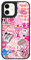 Ehreus for iPhone 11 Phone Case, Aesthetic Cute Hippie Preppy Pattern Shock-Absorbent Protective Cover for Women Girls Girly