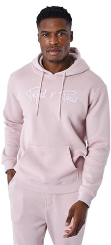 Sweat à Capuche Signature Rose poudré S