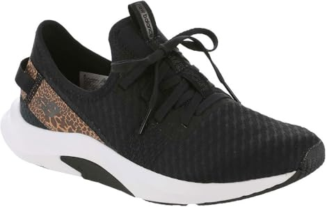 New Balance Women's DynaSoft Nergize Sport V2 Cross Trainer, Black/White/Brown, 7.5 M