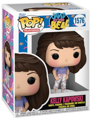 Funko Pop! TV: SBTB 30th – Kelly Kapowski - Saved By The Bell - Vinyl-Sammelfigur - Geschenkidee - Offizielle Handelswaren - Spielzeug Für Kinder und Erwachsene - TV Fans - Modellfigur Für Sammler