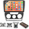 2G+32G Android Autoradio 2 Din für VW Skoda Octavia 2007-2014 mit GPS Navi WiFi IOS/Android Mirror Link 10.1 Zoll Touchscreen Autoradio mit Bluetooth FM/RDS/DAB/OBD/DVR Lenkradsteuerung Rückfahrkamera