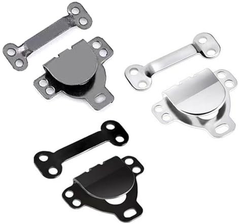 Gancio E Occhiello Per Cucito,pour Gonna E Gancio Cucire Cucito Ganci E Occhielli Chiusura - Set Da Cucito Con Ganci Nero, Argento E Canna Di Fucile - Kit Di Chiusura Per Abbigliamento, 30 Pcs