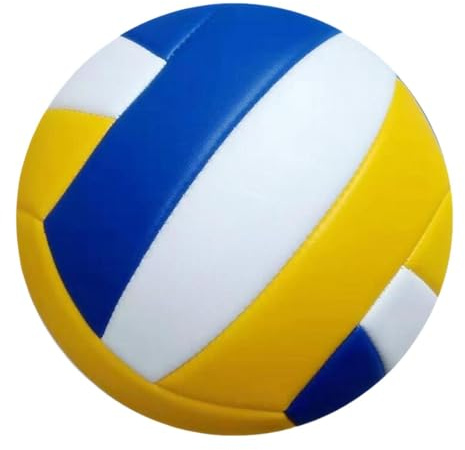 Baoblaze Volleyball für drinnen und draußen, Beachvolleyball, Standardgröße 5, Volleyball-Trainingsausrüstung, Soft-Touch-Volleyball