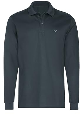 TRIGEMA Langarm Poloshirt mit Armbündchen